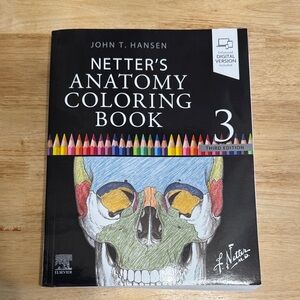 Netter's Anatomy Coloring Book - Black Cover